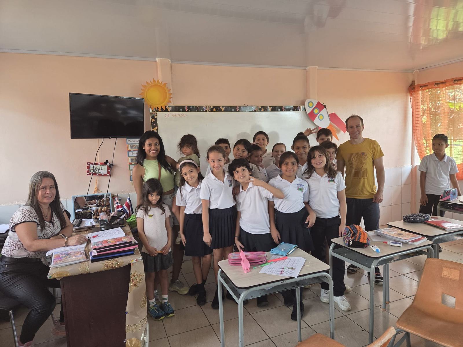 Besuch der Grundschule in San Rafael
