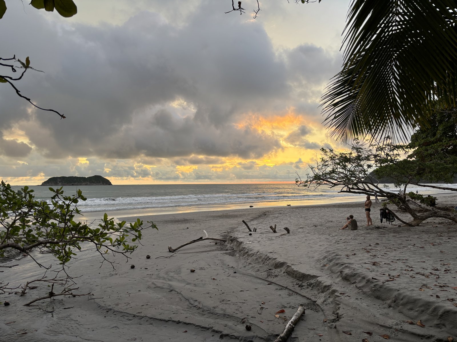 Sonnenuntergang Pazifikküste Costa Rica